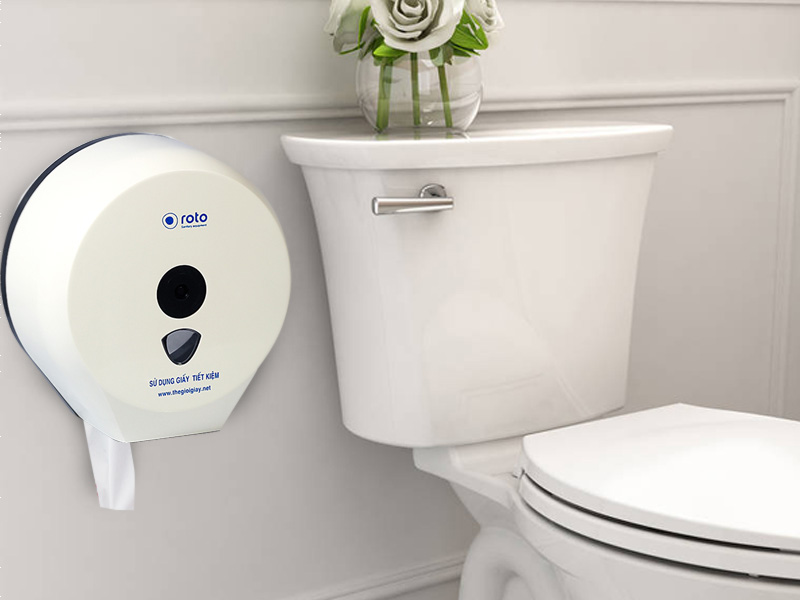 Hộp đựng giấy vệ sinh cuộn lớn TPHCM